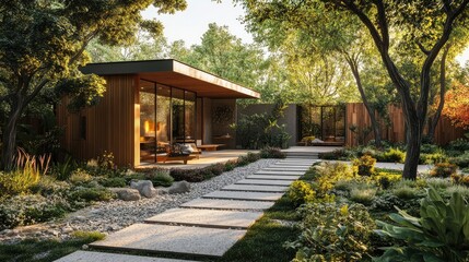 Fototapeta premium Concept of accessory dwelling units (ADUs) for housing solutions