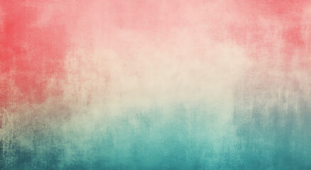 Obraz premium A grainy gradient background with soft red and blue tones