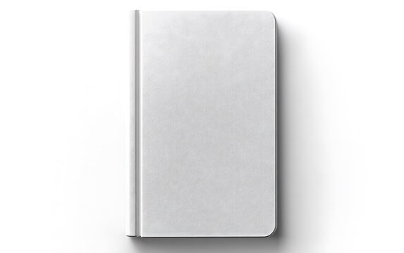 Pocket Diary white mockup on a white background