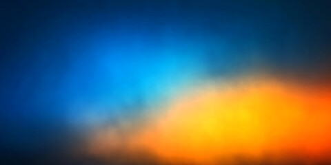 Obraz premium Abstract gradient background, blue and orange color gradients