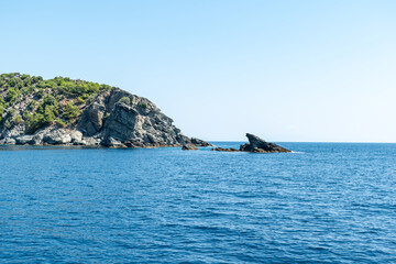 Obraz premium Beautiful landscape from Thassos, Greece