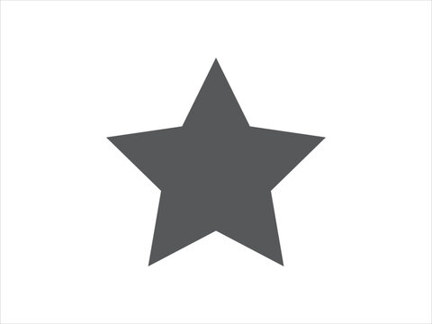 ster vector icon 