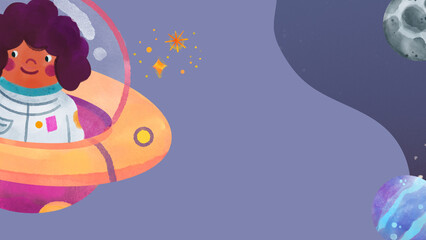 Space presentation background