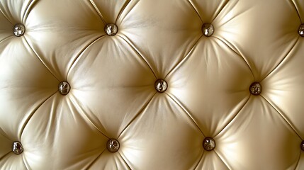 Fototapeta premium luxury gold leather upholstery