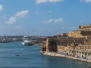 Valletta coast Malta. 4K photo