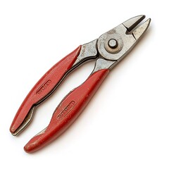 Obraz premium Basic hand tools, Slip-Joint Pliers, isolated on white background 