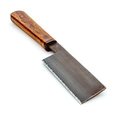 Basic hand tools, Japanese Saw (Ryoba or Dozuki), isolated on white background 