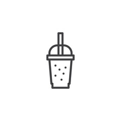 Smoothie line icon