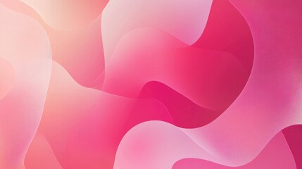 Obraz premium Pink gradient abstract background illustration