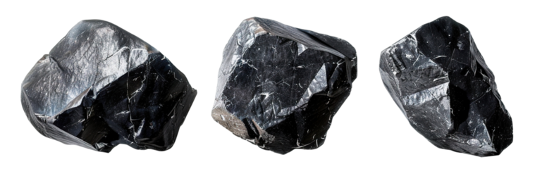 Set of asteroids, cut out