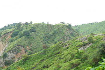 fantastic landscape scene with mountain, Mountain landscape, Rocks hills and brush fill the wilderness land, landscape scenery, beautiful big mountain views in chakwal, Panjab, Pakistan