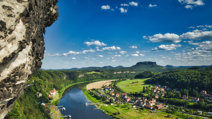 Elbsandsteingebirge - Gebirge - Sächsische Schweiz - Deutschland - Sachsen - Gebirge - Berg -...