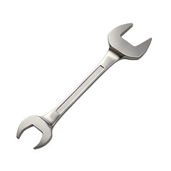 Metal wrench, white isolate background, Transparent Background