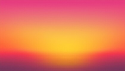 Obraz premium Orange pink gradient background. Pink and yellow sunset color