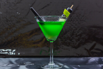 summer alcoholic cocktail.  a delicious and refreshing floral cocktail.