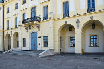 Branicki Palace in Białystok Podlasie, Poland