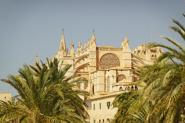 Cathedral Basílica de Santa María de Mallorca, Palma de Mallorca, Spain