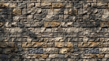 Brick wall. Red burnt brick. Background or texture of blocks of different colors.