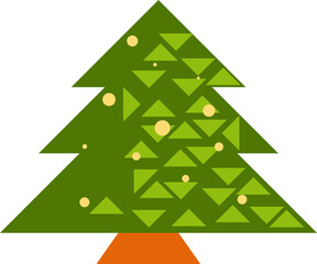 Geometric Christmas Tree