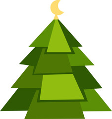 Fototapeta premium Geometric Christmas Tree