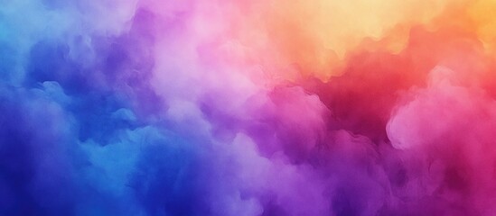 Vibrant abstract background artwork featuring a colorful noisy design Dynamic purple gradient effects enhance this creative multicolor pastel texture in a watercolor style