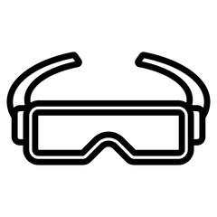 Safety Goggles Icon
