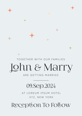 Invitation card design editable art work in full printable  vector format