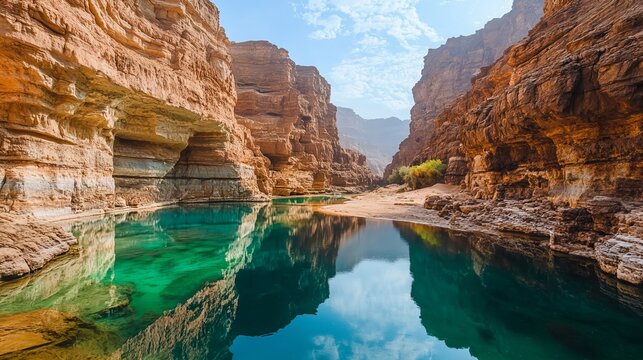 Nestled in the heart of the Tabuk region, the mesmerizing Wadi Al-Disah stands as a natural wonder in Western Saudi Arabia