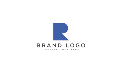 letter R logo design vector template design for brand.