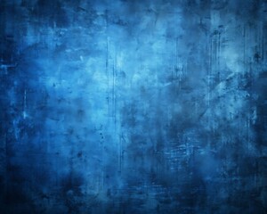 Obraz premium Blue grunge background, Wallpaper, Photo or Texture for post banner. Ai Gegerated