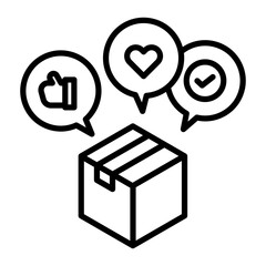 Icon for highly rated products.