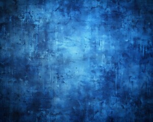 Naklejka premium Blue grunge background, Wallpaper, Photo or Texture for post banner. Ai Gegerated