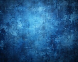 Obraz premium Blue grunge background, Wallpaper, Photo or Texture for post banner. Ai Gegerated