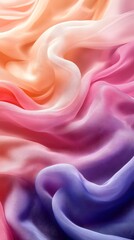 Obraz premium elegant candy chiffon fabric background