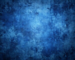 Obraz premium Blue grunge background, Wallpaper, Photo or Texture for post banner. Ai Gegerated