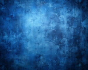 Obraz premium Blue grunge background, Wallpaper, Photo or Texture for post banner. Ai Gegerated