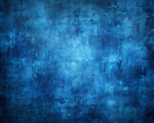 Obraz premium Blue grunge background, Wallpaper, Photo or Texture for post banner. Ai Gegerated