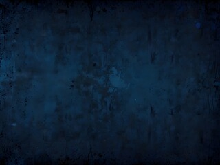 Obraz premium Blue grunge background, Wallpaper, Photo or Texture for post banner. Ai Gegerated