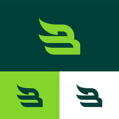 A logo featuring the letter 