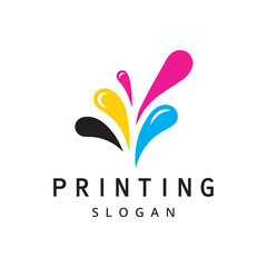 Digital Print Logo Design Template