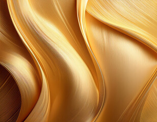 Gold pastel lines abstract background