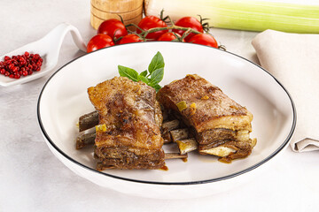 Roasted Lamb ribs with spices