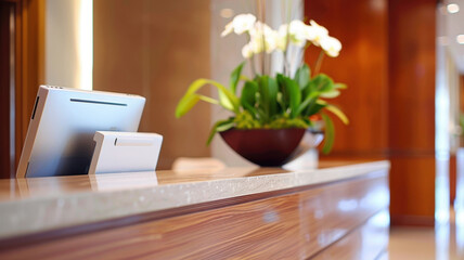 Reception Desk: The welcoming front desk where appointments are scheduled, payments are processed, and clients receive a friendly greeting.
