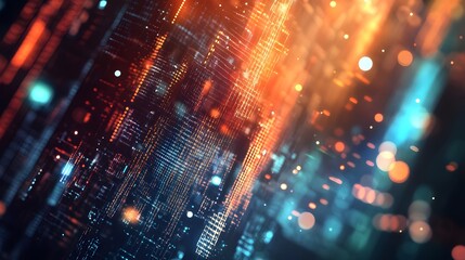 Fototapeta premium abstract futuristic data computer technology business background. 