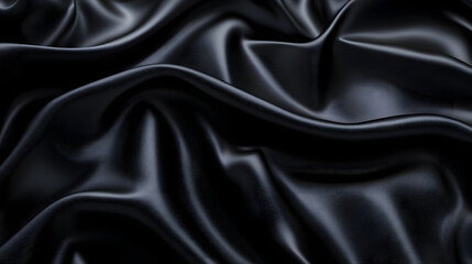 Fototapeta premium A Deep Homogeneous Black Background with a Soft Matte Finish for Modern and Sleek Presentations