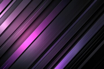 Obraz premium Abstract Diagonal Pattern with Purple and Black Stripes