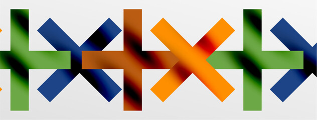 Colorful squares, lines minimal abstract background. Vector Illustration For Wallpaper, Banner, Background, Card, Book Illustration, landing page