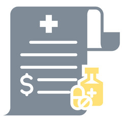 Obraz premium Medical Invoice