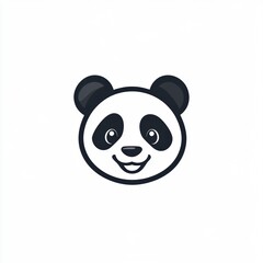 Fototapeta premium Cute Panda Face.