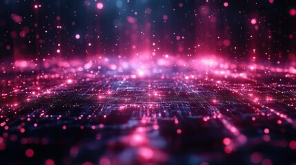 Fototapeta premium The rise of technological singularity with deep learning algorithms, illustrating the future of advanced artificial intelligence.